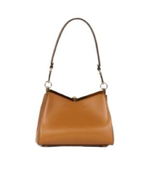 Etro Brown Top-Handle Shoulder Bag