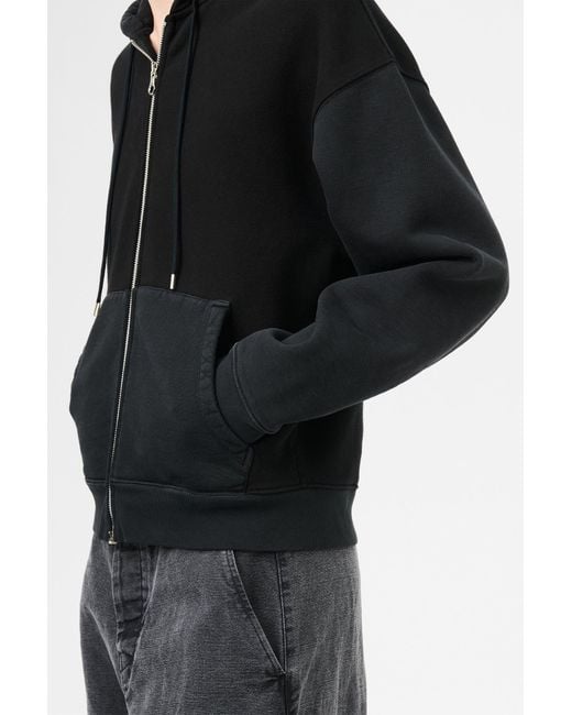 Our Legacy Black Hefty Drawstring Hoodie for men