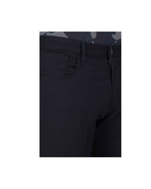 Armani Jeans Blue Logo Jeans for men