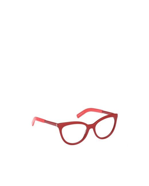 Moncler Pink Cat-Eye Frame Flat Mirror for men