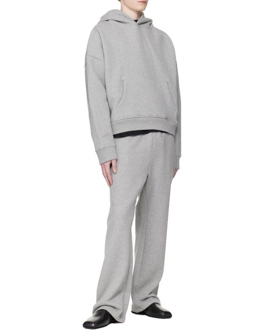 Entire studios White Straight-Leg Elastic Waistband Sweatpants for men