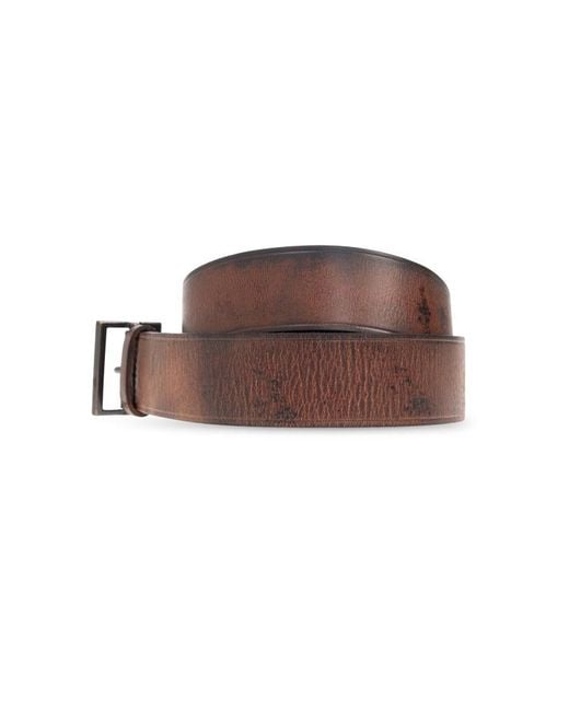 DSquared² Brown Buckled Belt for men