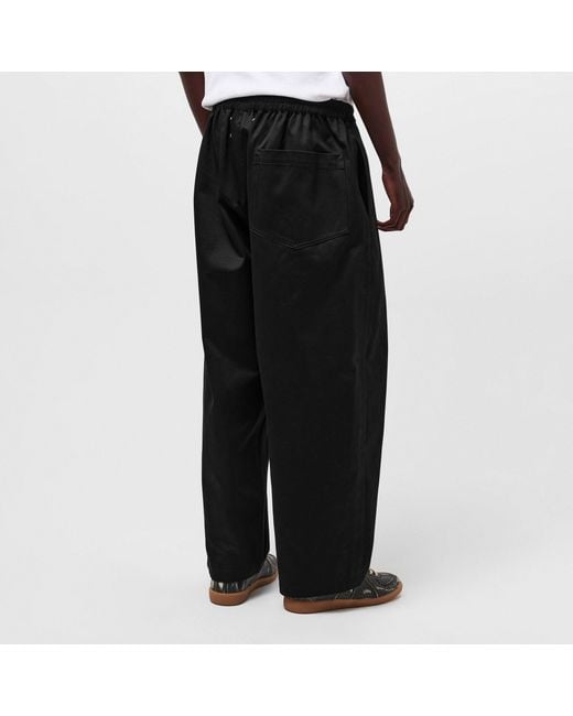 Maison Margiela Black Pleated Trousers for men