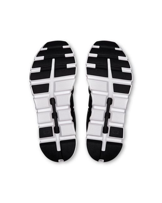 On Shoes Black Lightweight Cushioned Running Shoes