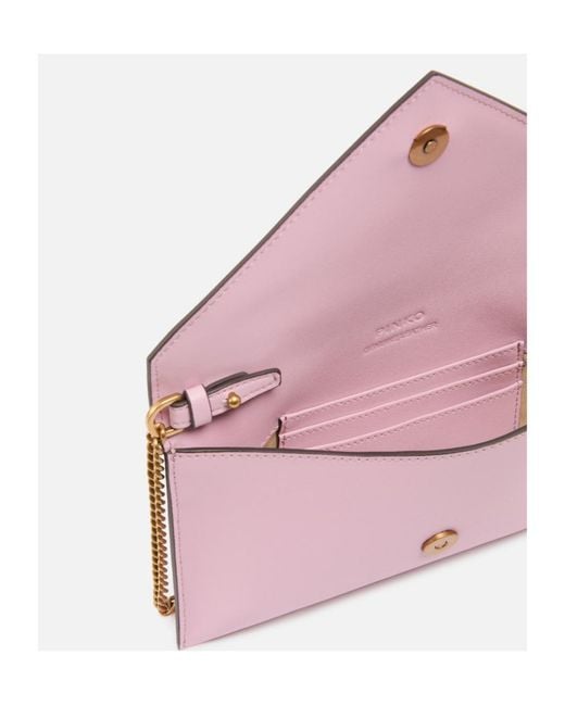 Pinko Pink Mini Envelope Shoulder Bag