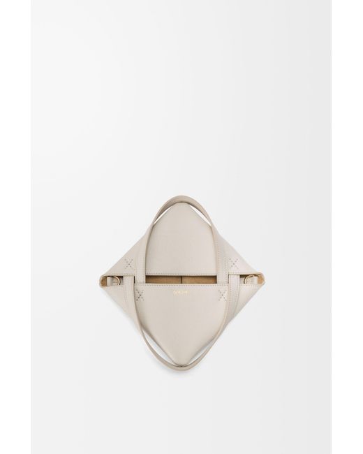 Loewe Natural Mini Puzzle Fold Tote Bag