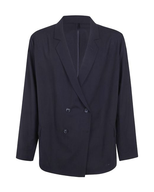 PT01 Blue Double Breasted Jacket for men
