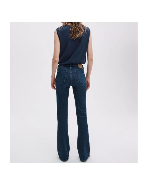 Rag & Bone Blue Belt Loop Jeans