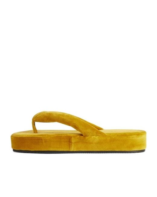 Balenciaga Yellow Jet Lag Thongs