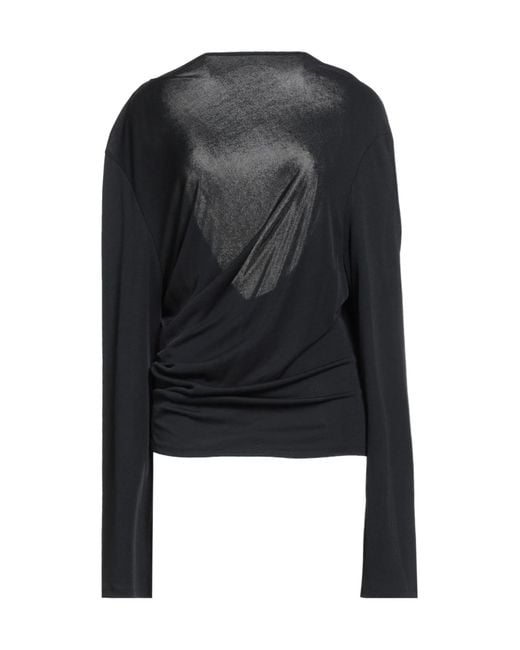 Jacquemus Black Solid-Color Long-Sleeve Top
