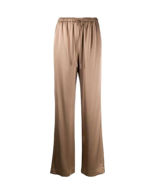 Nanushka Natural Rope Wide-Legged Trousers