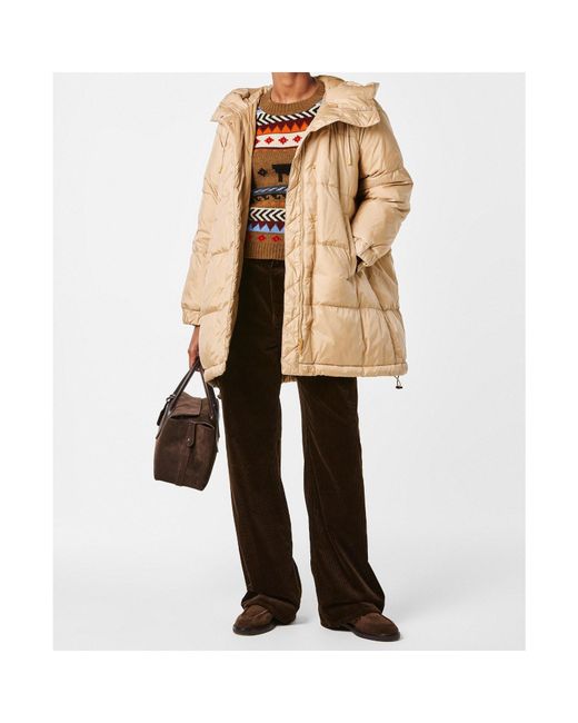 Weekend by Maxmara Natural Hooded Down Jacket