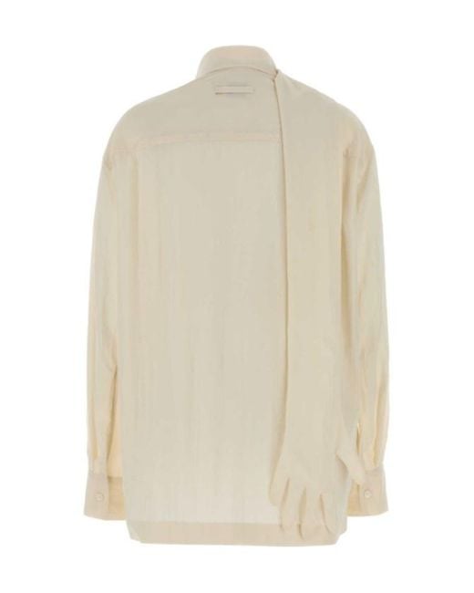 Jean Paul Gaultier White The Glove Blouse