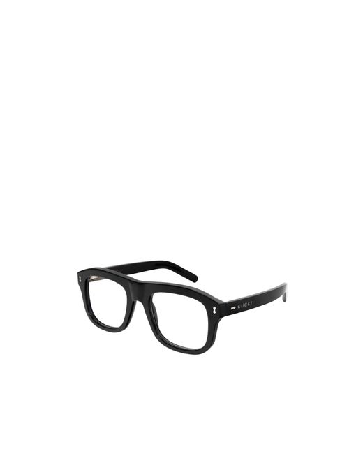 Gucci White Eyewear Rectangular Frame Sunglasses for men