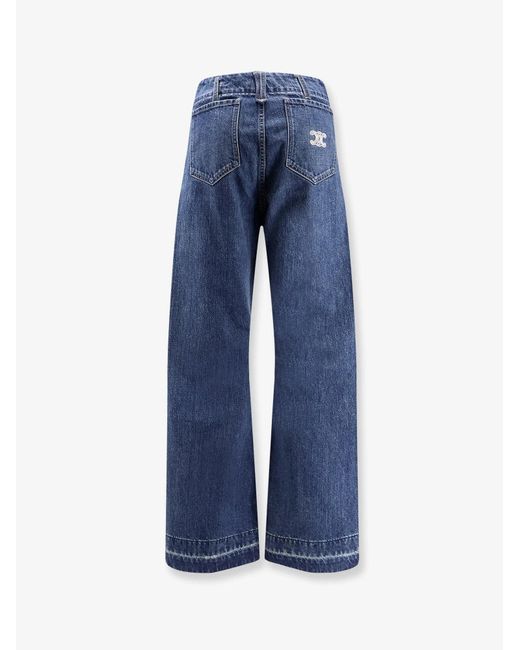 Céline Blue Flare Jeans 002