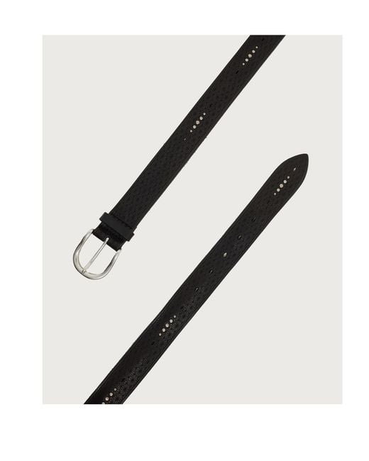 Orciani Multicolor Bull Soft Patterned Belt for men