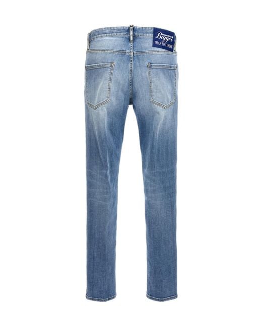 DSquared² Blue Cool Guy Skinny Jeans for men