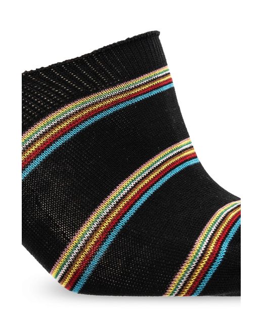 Paul Smith Black Socks 3 Pack for men