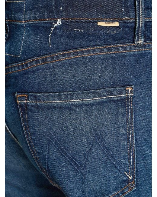 Mother Blue The Kick It High-Waisted Jeans