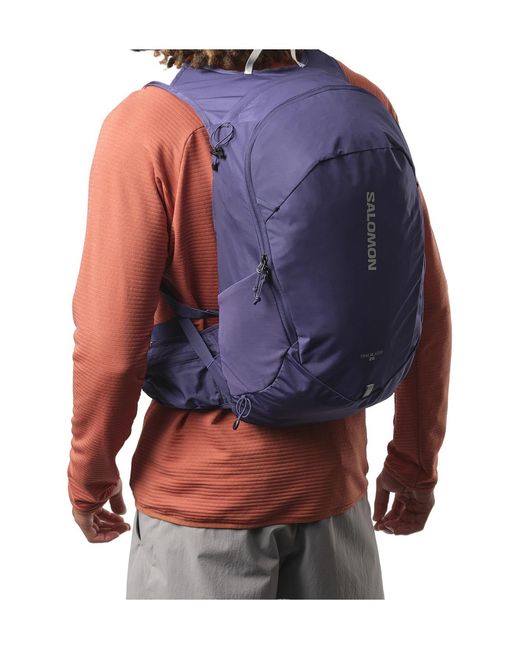 Salomon Lab Blue Zippered Backpack for men