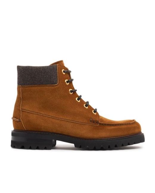 Church's Brown Padstow Suede Boots for men