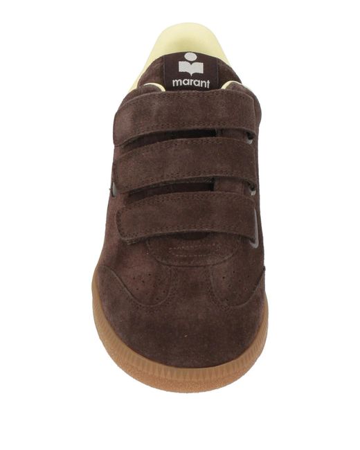 Isabel Marant Brown Sneakers Cow Leather