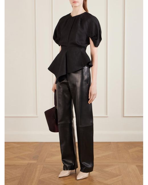 Khaite Black Rumi Shirt