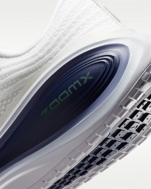 Nike White Vomero Plus Road Running Shoes for men