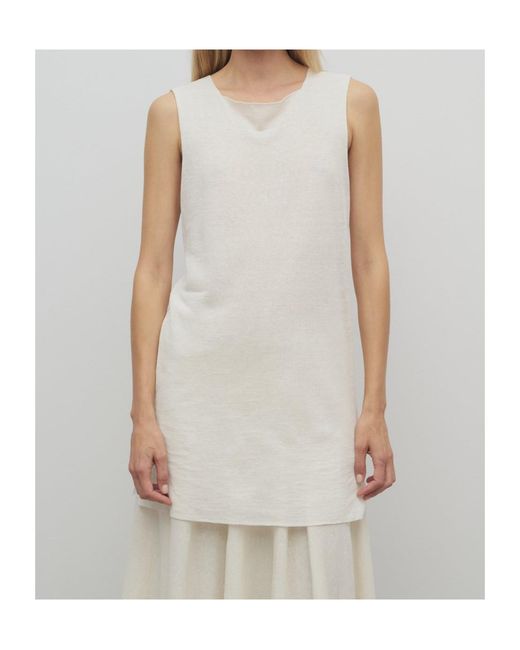 The Row White Jaylen Top