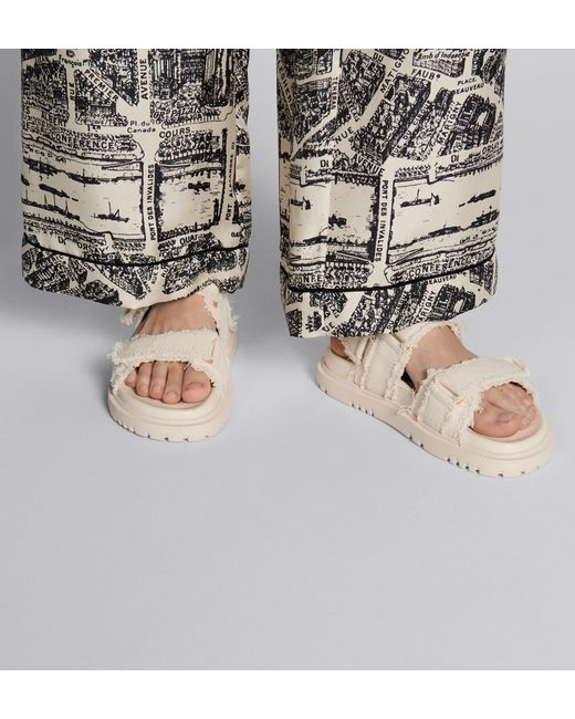 Dior Natural Act Sandals