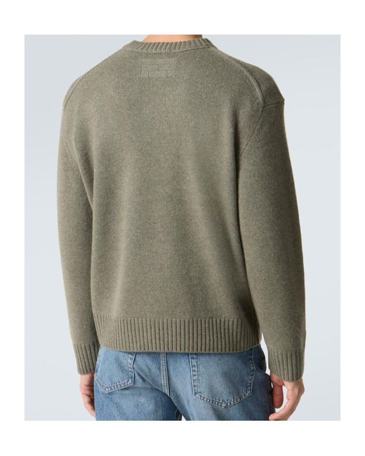 FRAME Green Cashmere Sweater for men