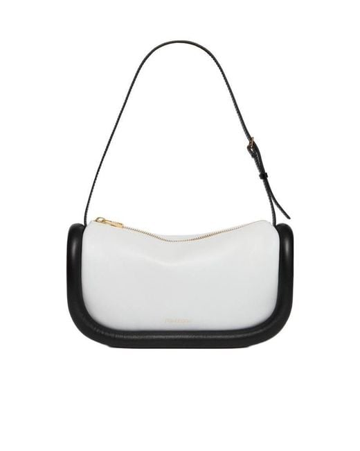J.W. Anderson White Bumper-15 Leather Shoulder Bag