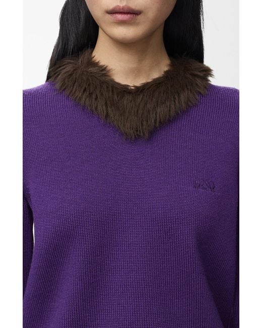Loewe Purple Sweater