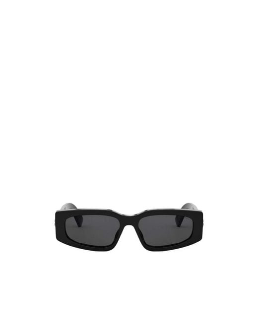 BVLGARI Black Bulgari B.Zero1 Rectangular Frame Sunglasses