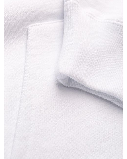 Balenciaga White Back Pulled Hoodie