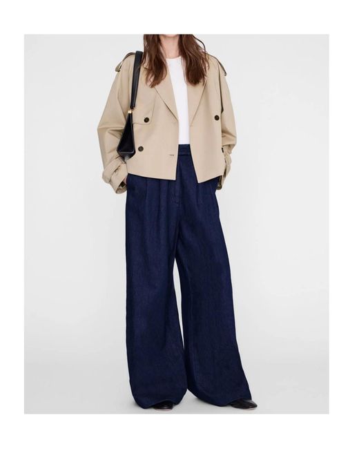 Anine Bing Blue Lou Trousers