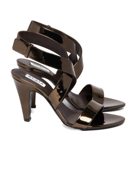 Alaïa Black Alaïa Cone Sandals