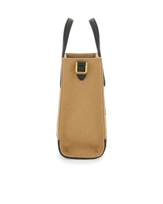 Bally Metallic Bar Mini Keep On Tote Bag