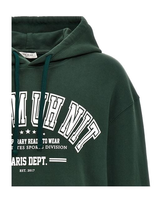 Ih Nom Uh Nit Green College Hoodie for men