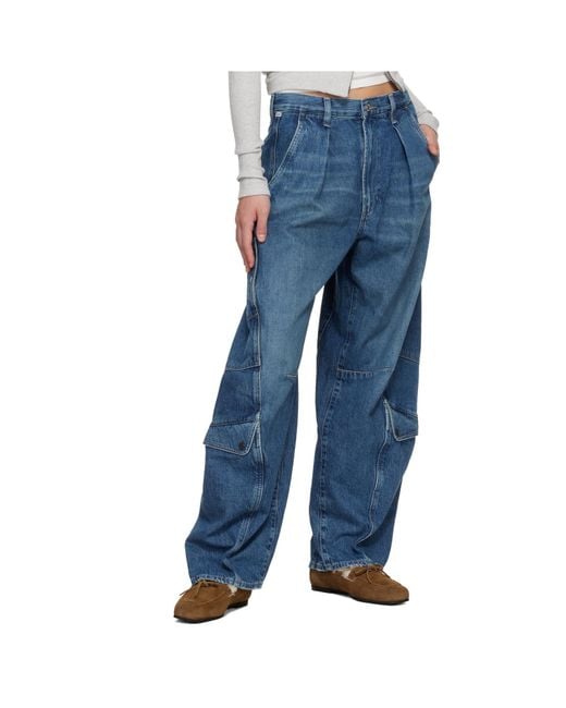 Citizens of Humanity Blue Flight Jeans