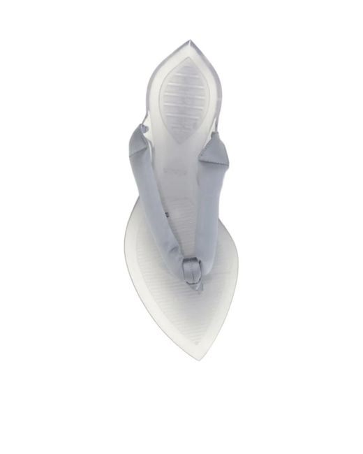 Alaïa White Flip-Flops Sandals