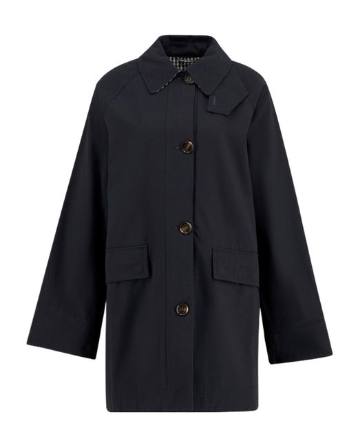Barbour Blue Front Button Jacket