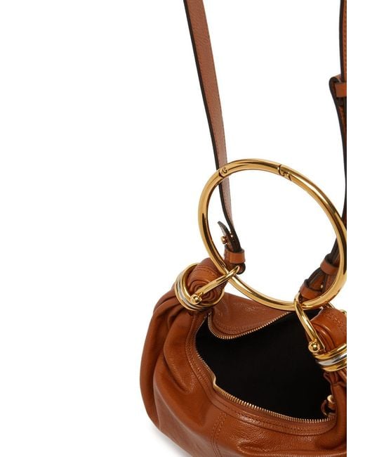 Chloé Brown Hobo Shoulder Bag