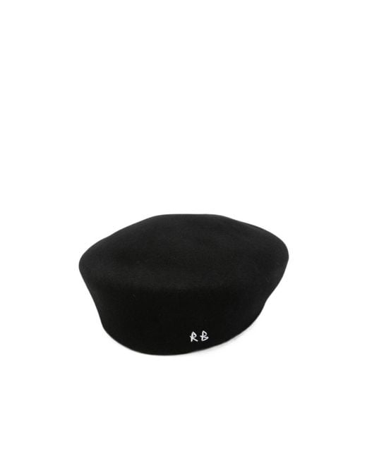 Ruslan Baginskiy Black Hat With A Letter Logo