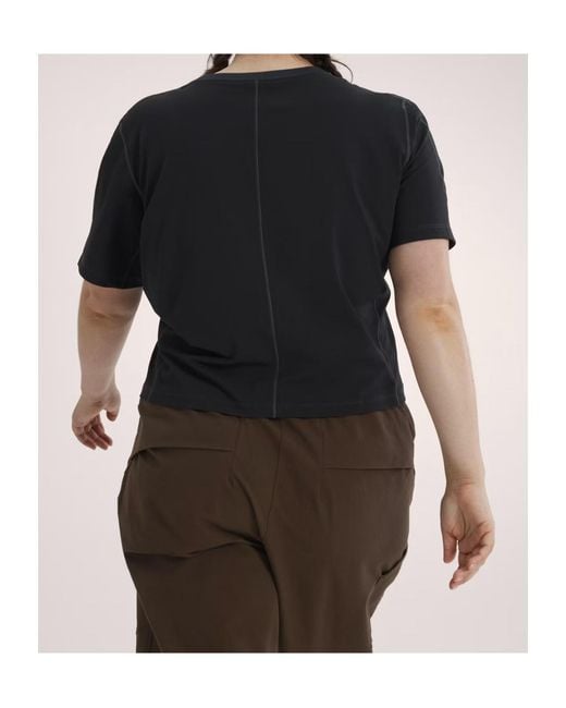 Arc'teryx Black Rula Crew-Neck Short-Sleeve T-Shirt