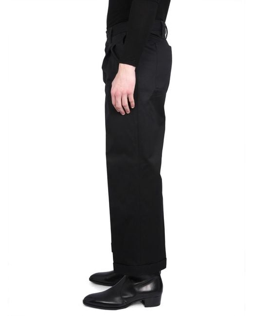 Pt Pantaloni Black Pt Torino Reworked Tailored Pants for men