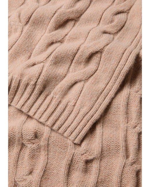 Loro Piana Natural Napier Scarf
