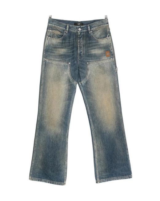 Amiri Blue Lightweight Carpenter Jeans for men