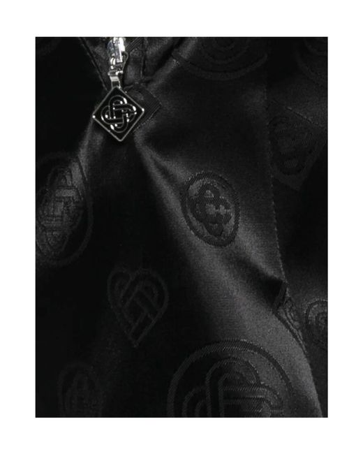 Casablanca Black Elastic Waist Skirt