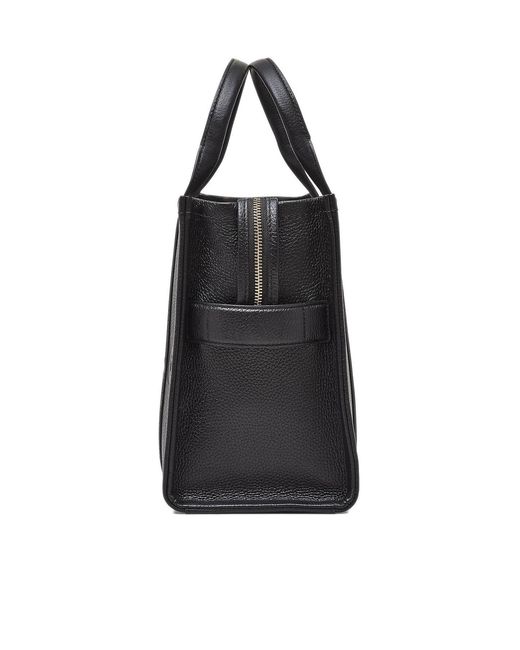 Marc Jacobs Black Embossed Shoulder Bag